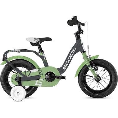 Vélo Enfant S'COOL NIXE 12" 1V Gris/Vert 2022 S'COOL Probikeshop 0